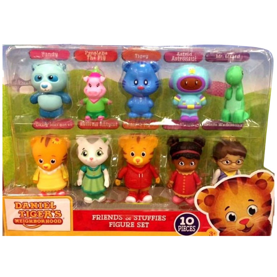 Playset Daniel El Tigre Amigos y Peluches 10 piezas2