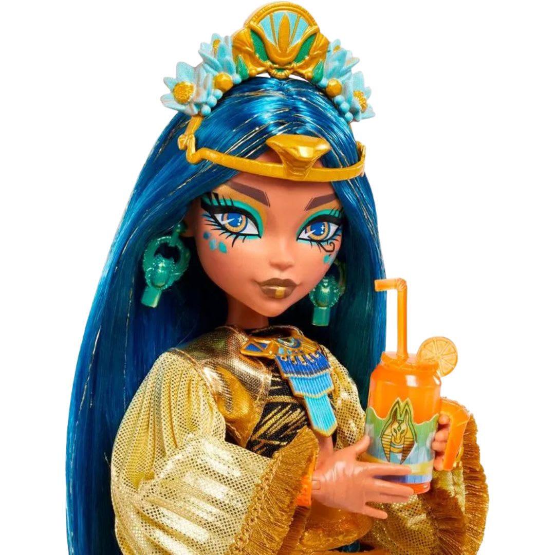 Monster High Cleo de Nile Muñeca Niña Multicolor con accesorios4