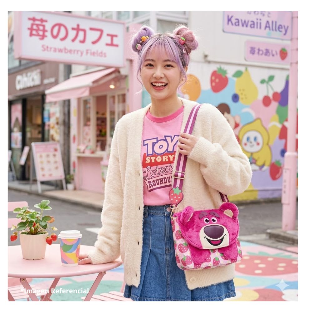 Cartera Crossbody Loungefly Peluche Lotso5