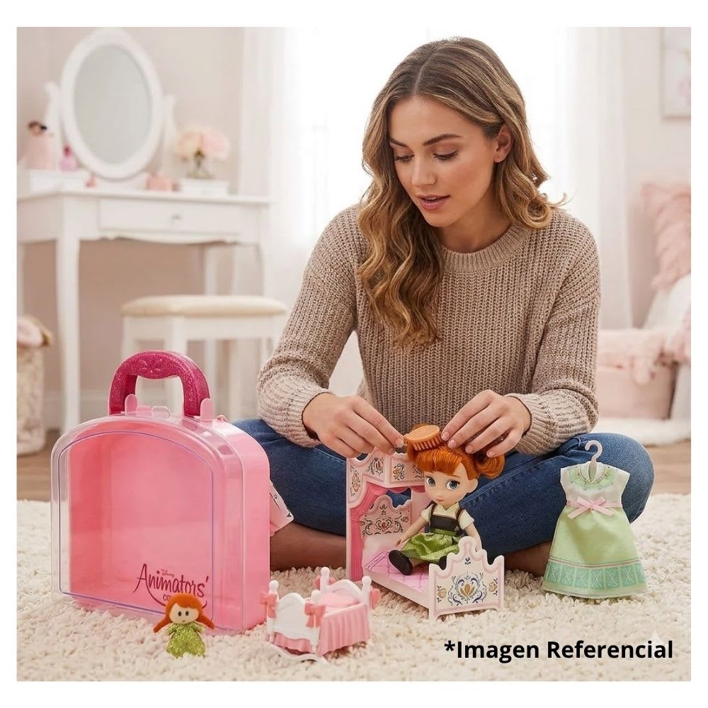 Muñeca Ana Animator Frozen Mini Playset3