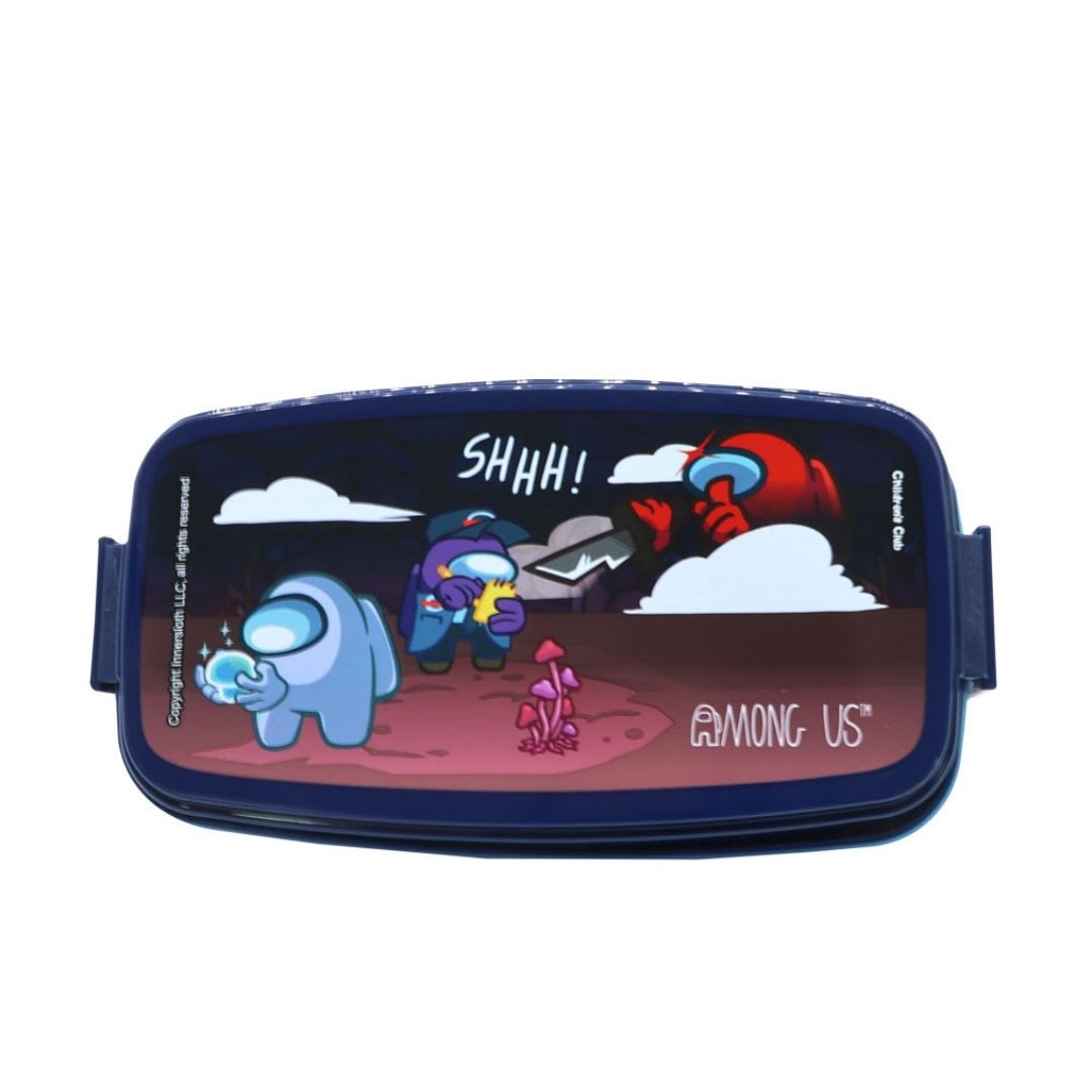 Taper Dos Niveles Escolar Among Us 510 ML3