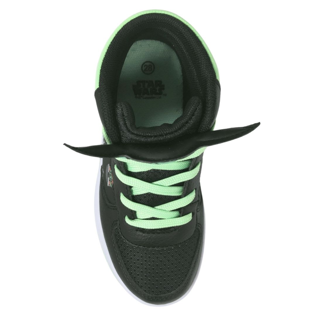 Zapatillas Niño Star Wars Baby Yoda Botin Verde2
