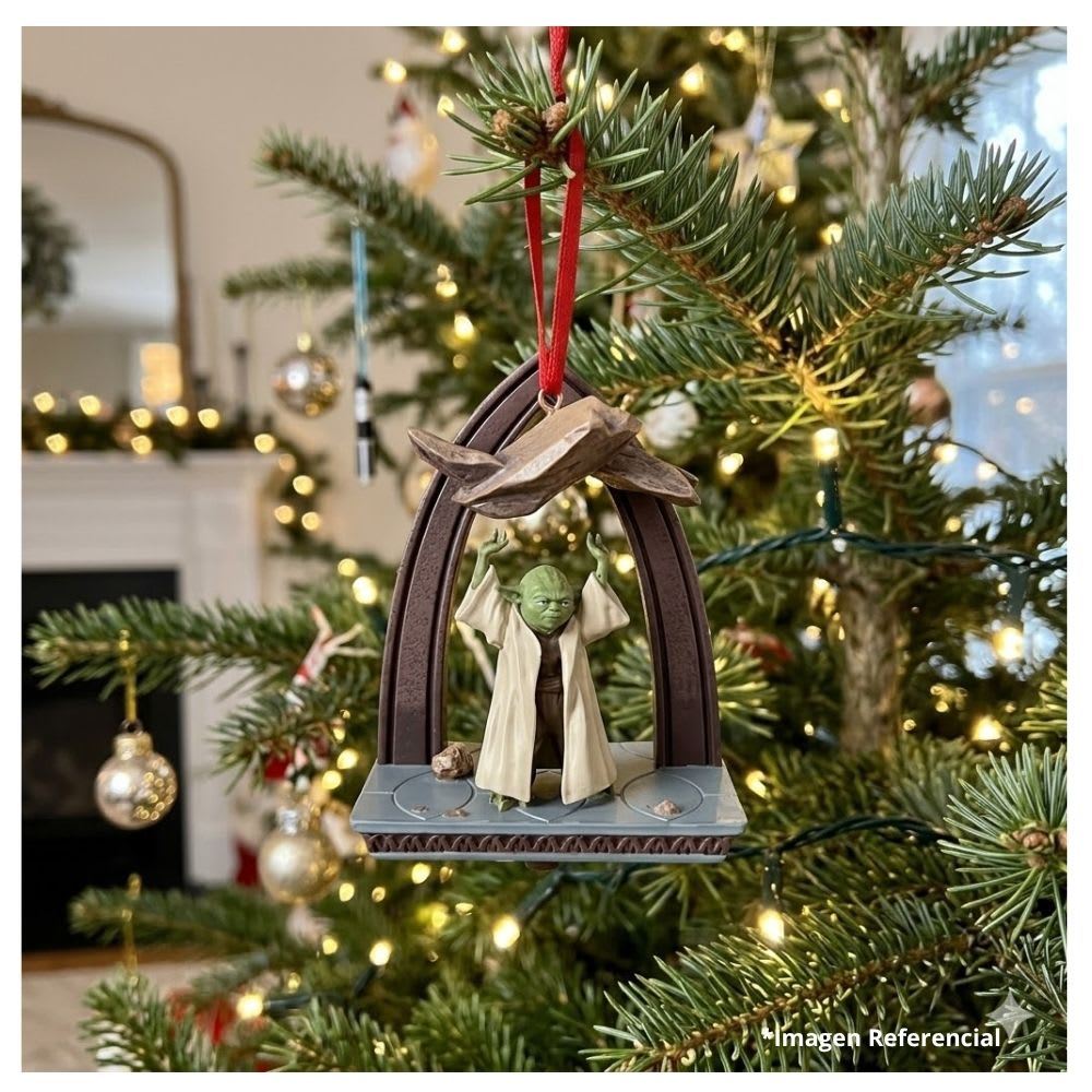 Ornamento Navidad Disney Store Yoda star wars4