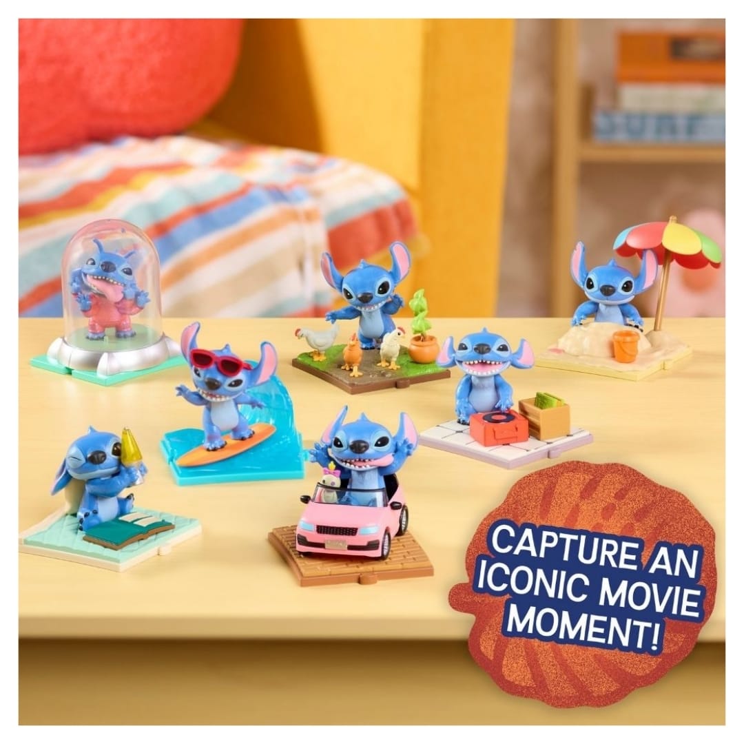 Figura Juguete Coleccionable Stitch La Pelicula 8 cm - Solo viene 1 Modelo Aleatorio10