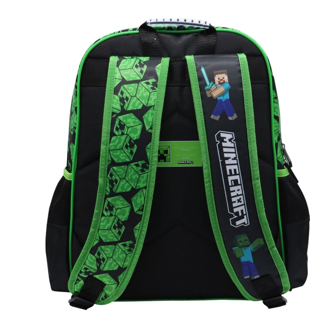 Pack Escolar Mochila Minecraft Oficio3