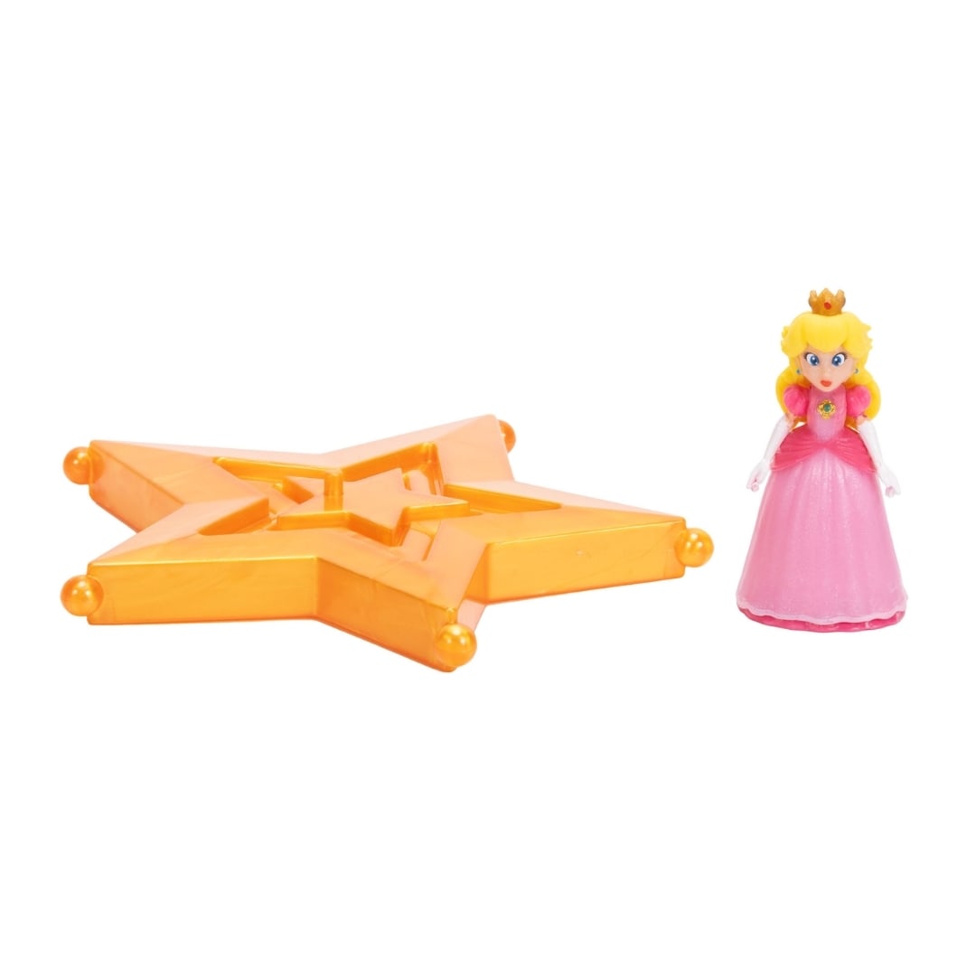 Figura Coleccionable Super Mario Galaxy Peach 4cm Nintendo2