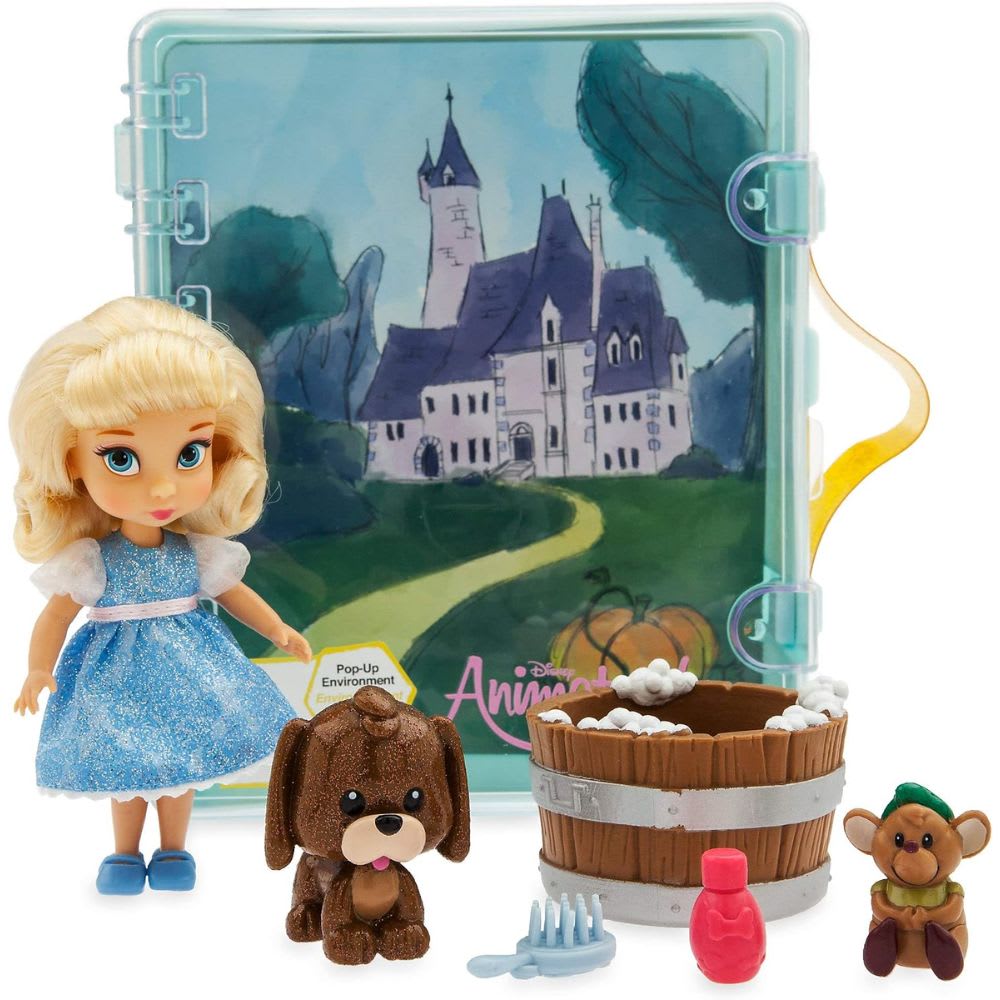 Muñeca Cenicienta Animator Disney Mini Playset2