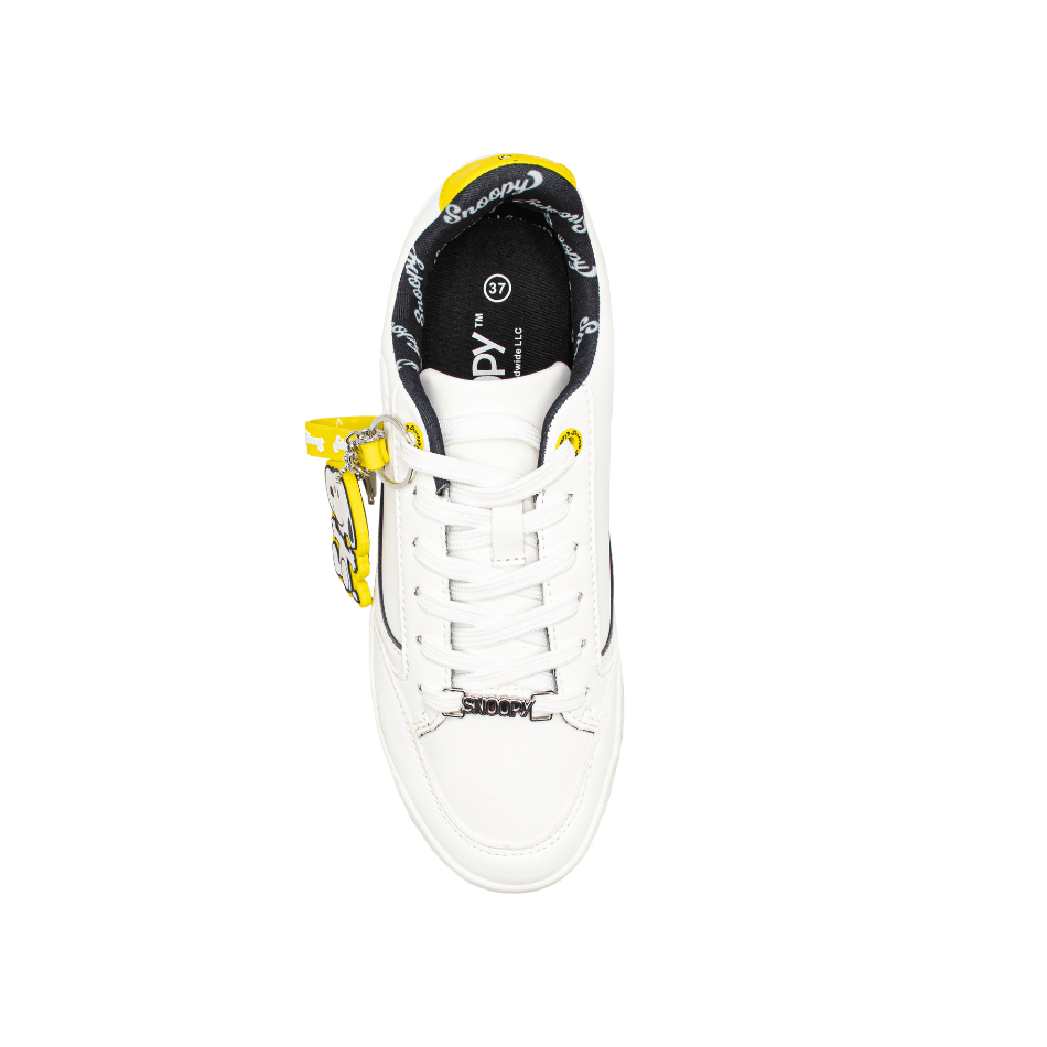Zapatillas Urbanas Blancas Mujer Snoopy2