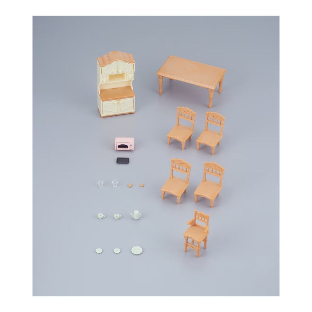 Juguete Sylvanian Ternurines Set de Comedor3