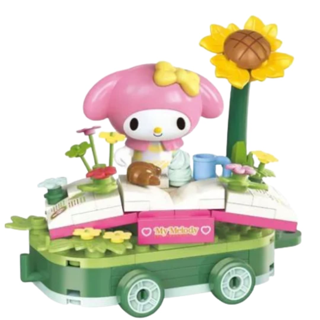 Keeppley Sanrio My Melody - Mini Escenario Armable Picnic Floral2