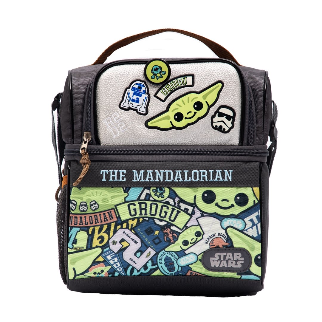 Pack Escolar Mochila Baby Yoda Mandalorian Oficio2