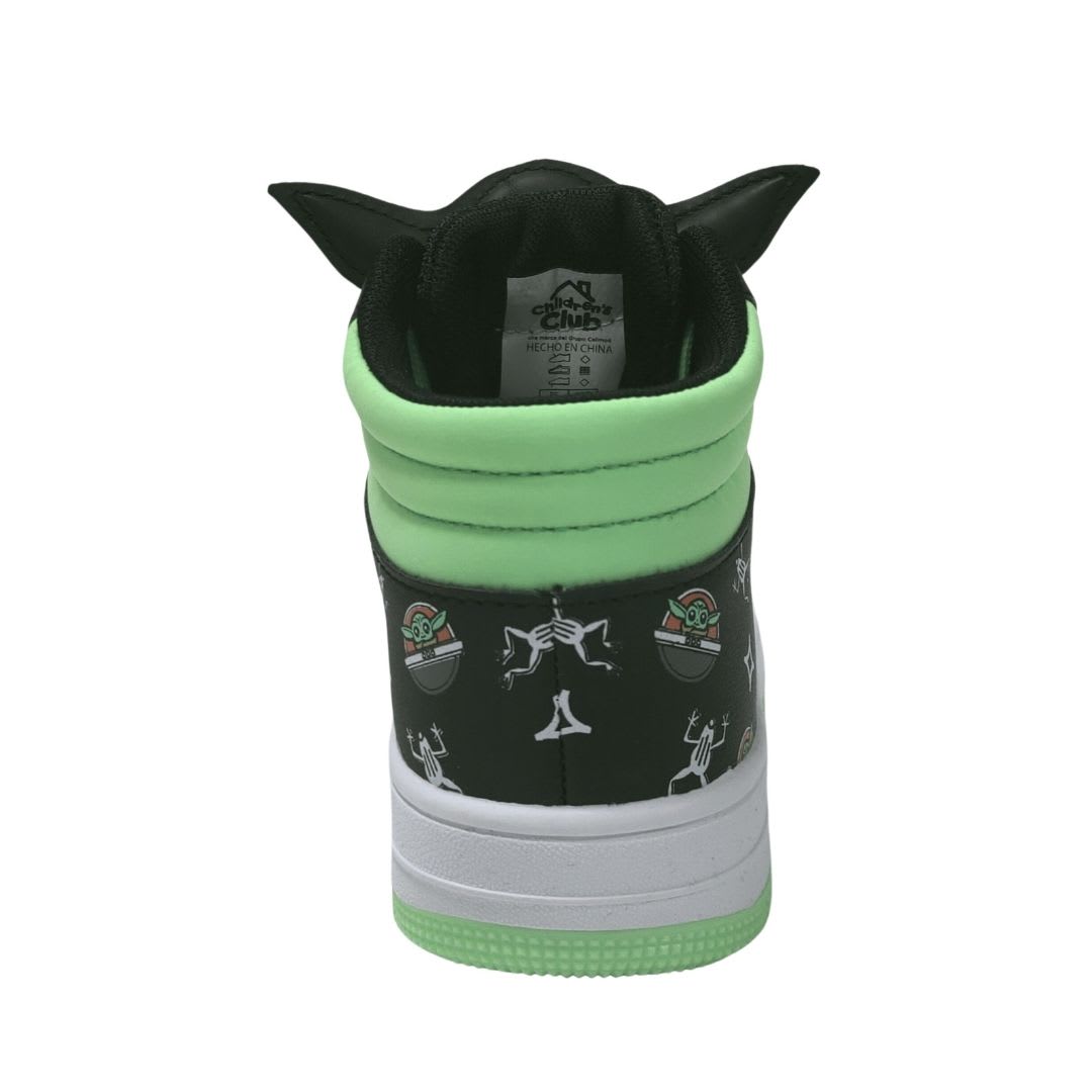 Zapatillas Niño Star Wars Baby Yoda Botin Verde3