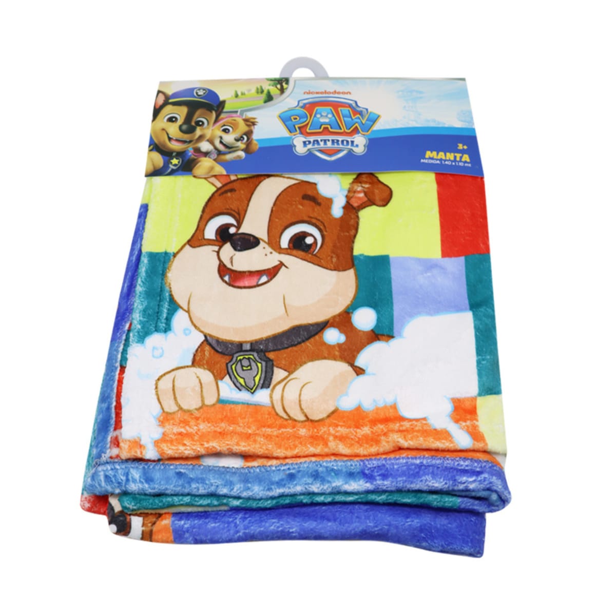Manta Suave Personajes Paw Patrol Multicolor 140x100 cm 0