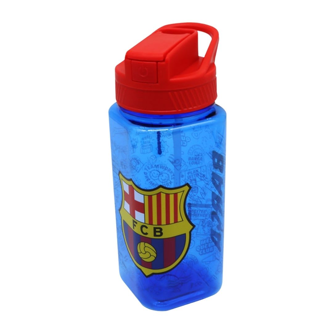 Tomatodo Escolar Botella Con Cañita Barcelona Futbol 500 ML 0