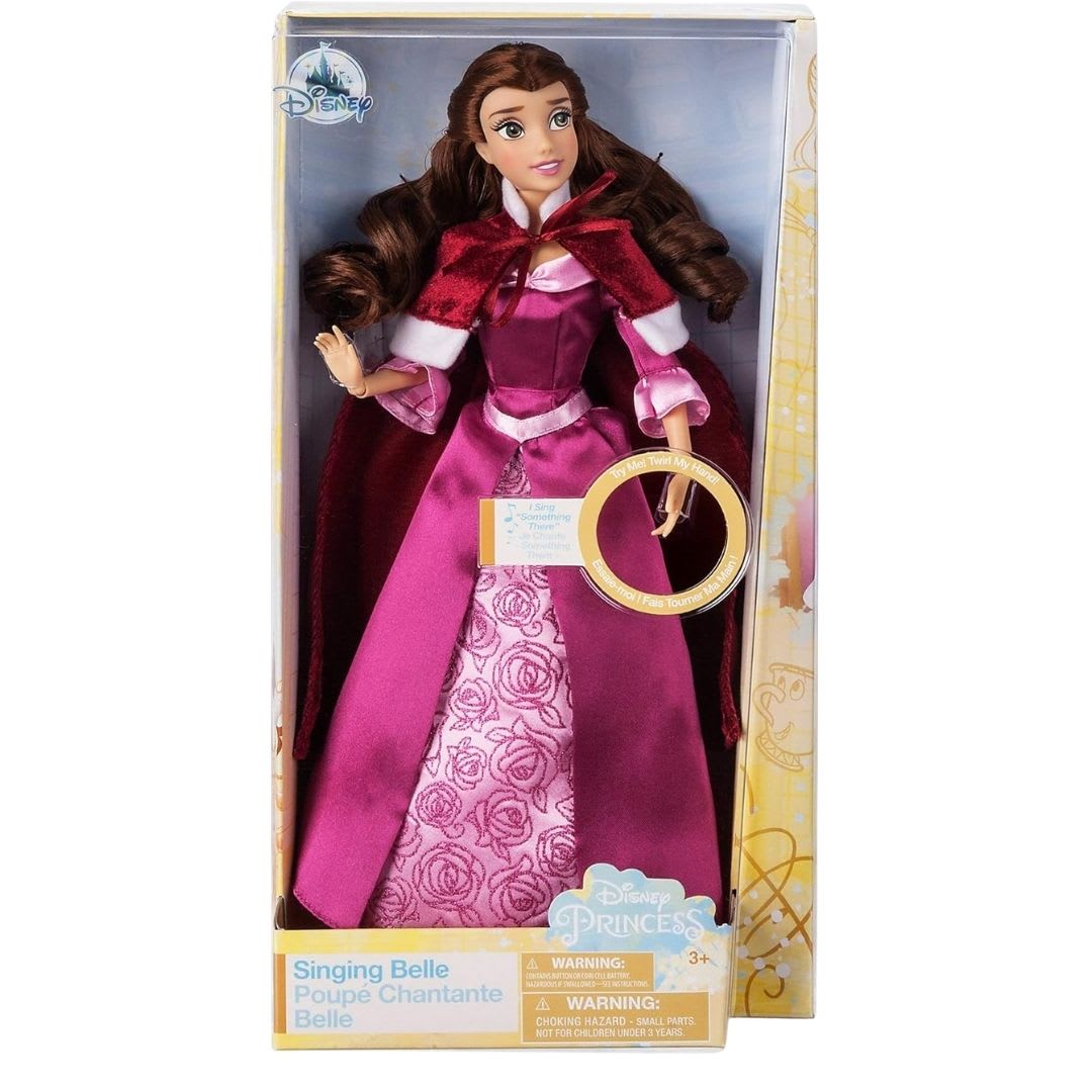 Muñeca Disney Store Princesa Bella y La Bestia Cantante 0