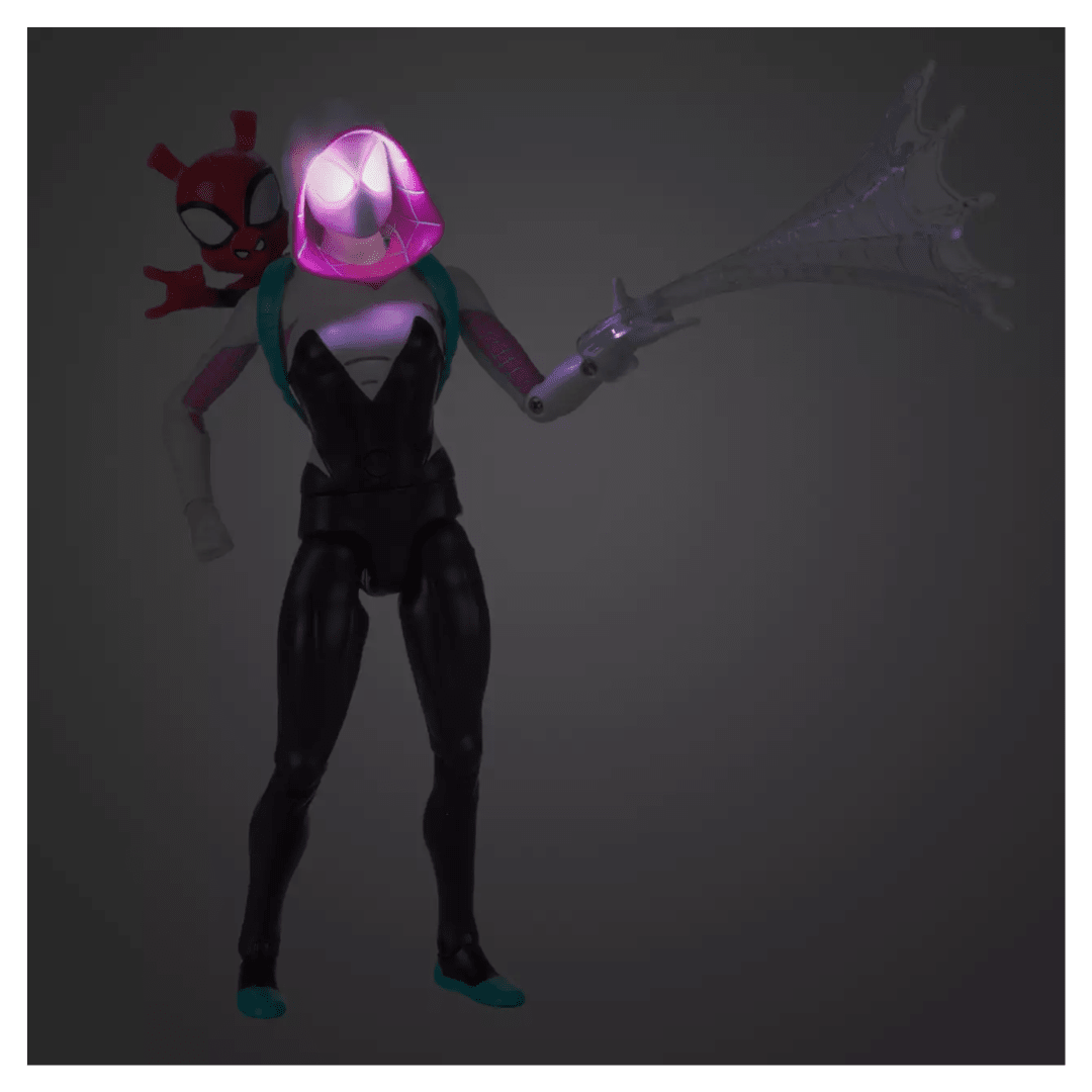 Muñeca Interactiva Ghost-Spider Disney Store Spiderman Across Spider-verse2