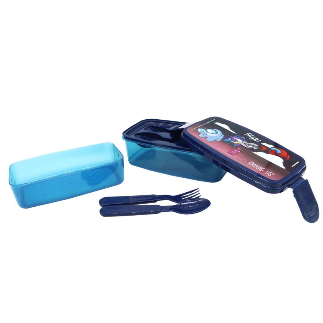 Taper Dos Niveles Escolar Among Us 510 ML 0