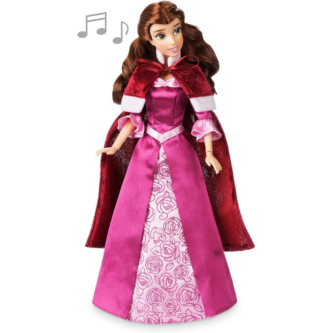 Muñeca Disney Store Princesa Bella y La Bestia Cantante2