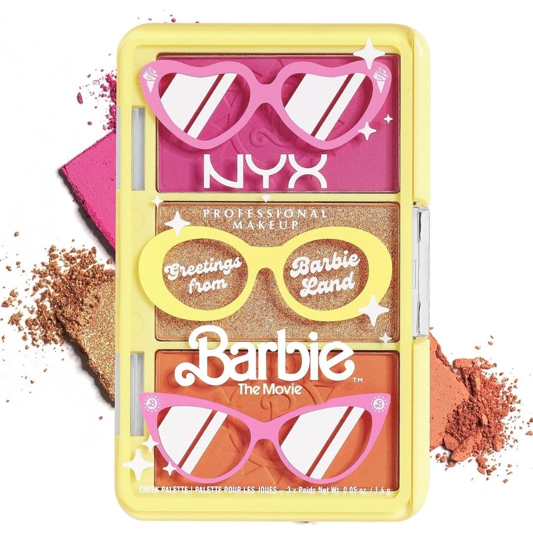 Sombras de ojos Barbie La Pelicula NYX2