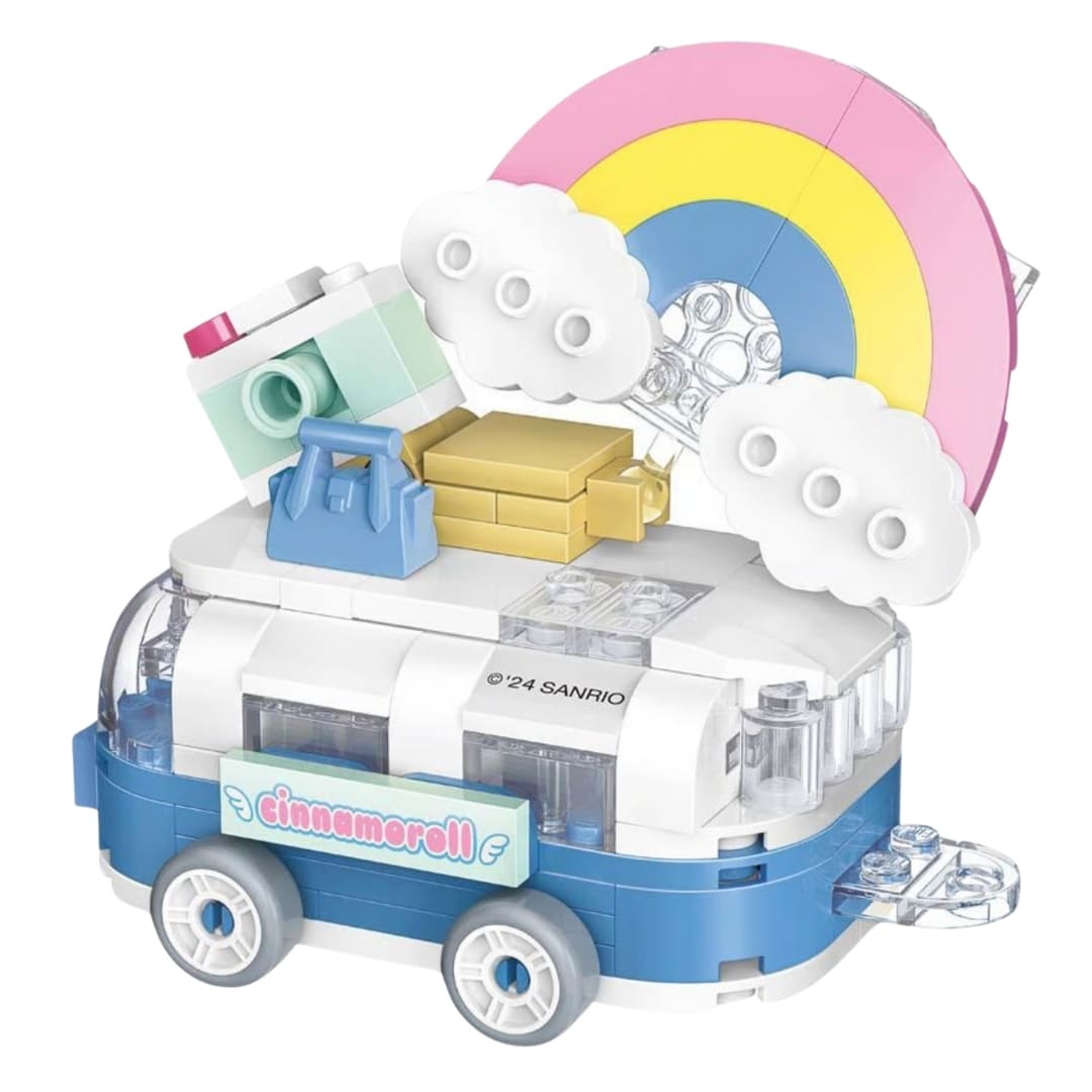 Keeppley Sanrio Cinnamoroll - Mini Escenario Armable Viaje Relajante3