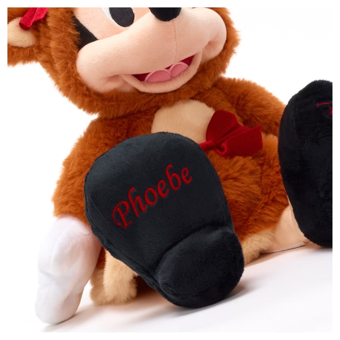 Peluche Navideño Minnie Mouse Reno 34 cm Disney Store3