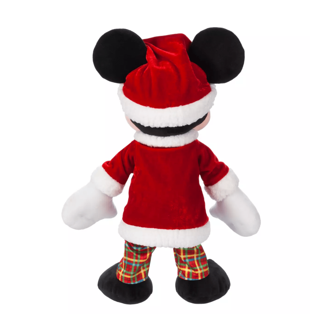 Peluche Mediano Disney Store Mickey Mouse Navidad 20243