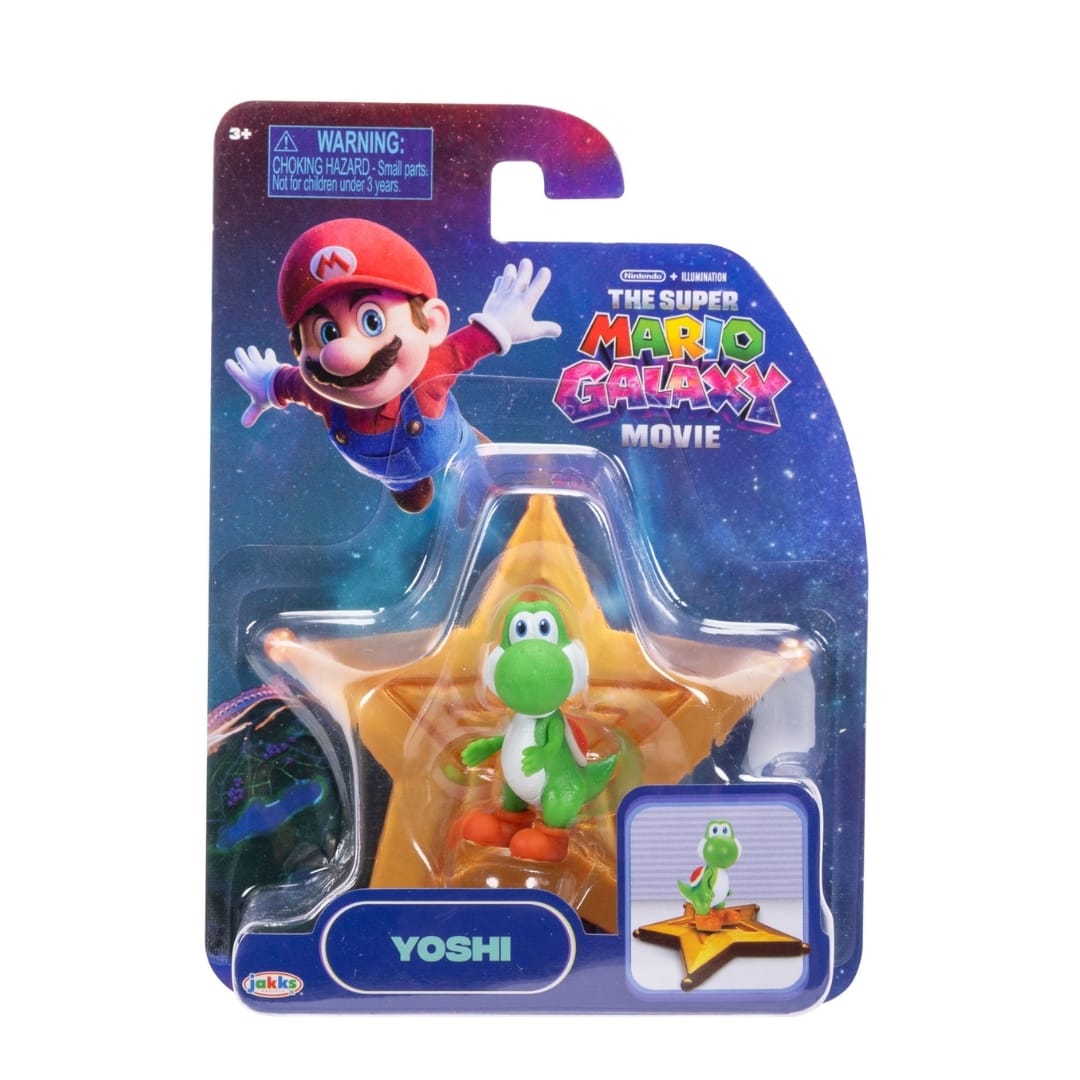 Figura Coleccionable Super Mario Galaxy Yoshi 4 cm Nintendo4