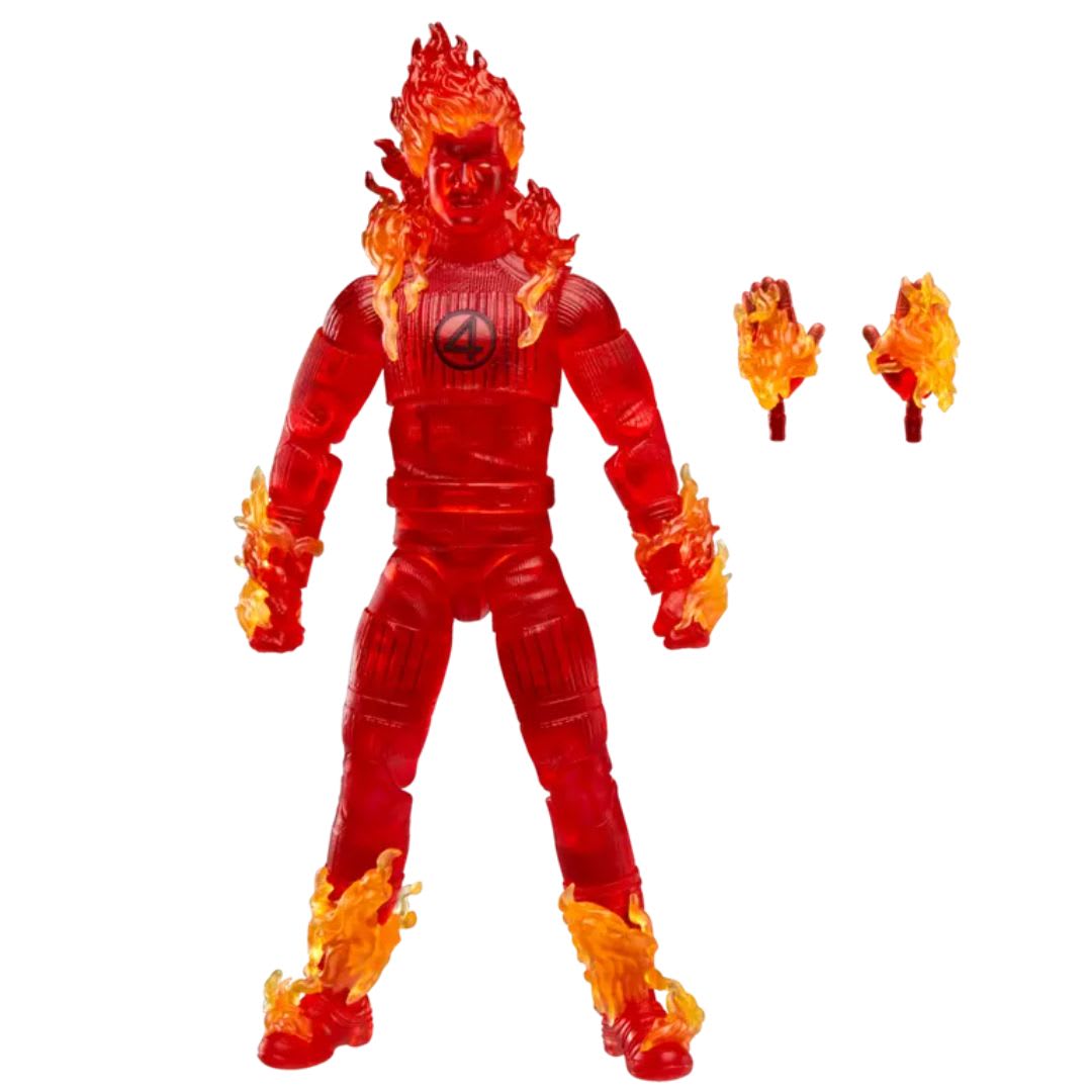 Hasbro Antorcha Humana Los 4 Fantasticos Figura de Accion 0