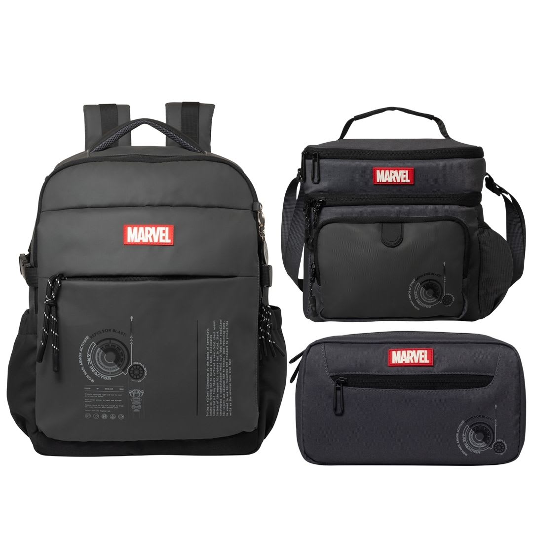 Pack Escolar Mochila Iron Man Premium Oficio 0