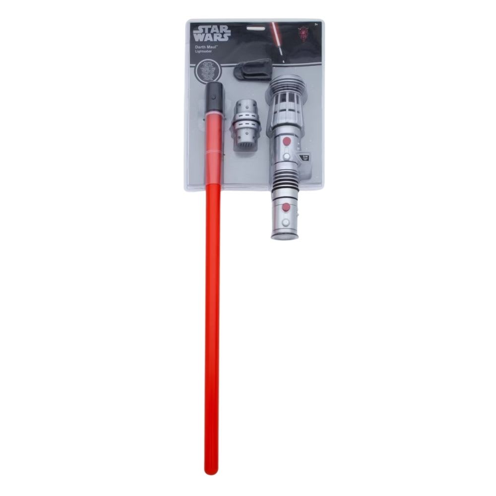Espada Sable de Luz Darth Maul Star Wars Disney Store 86 cm luces y sonido3