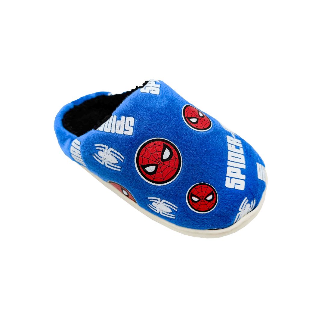 Pantuflas Niño Spiderman Azul 0
