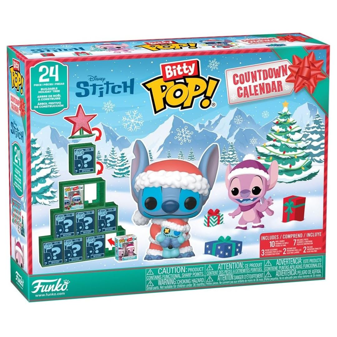 Funko Bitty Pop Calendario de Cuenta Regresiva Stitch Holiday Coleccionable 0
