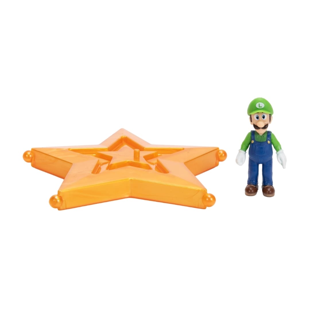 Figura Coleccionable Super Mario Galaxy Luigi 4 cm Nintendo2