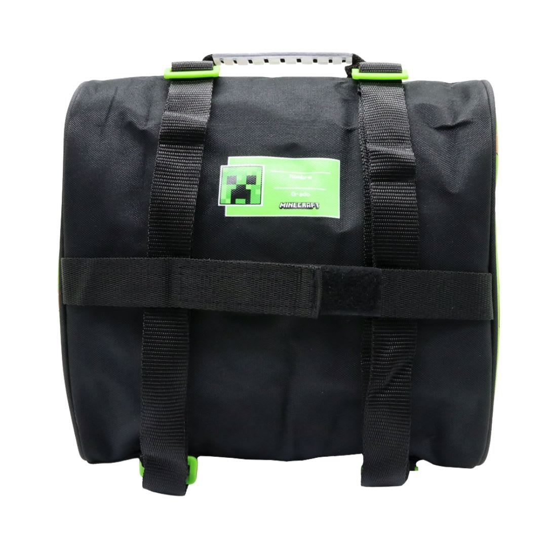 Pack Escolar Mochila Minecraft Steve Juvenil Oficio5