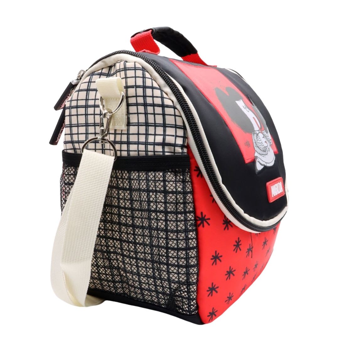 Pack Escolar Mochila Mafalda Rojo Oficio4