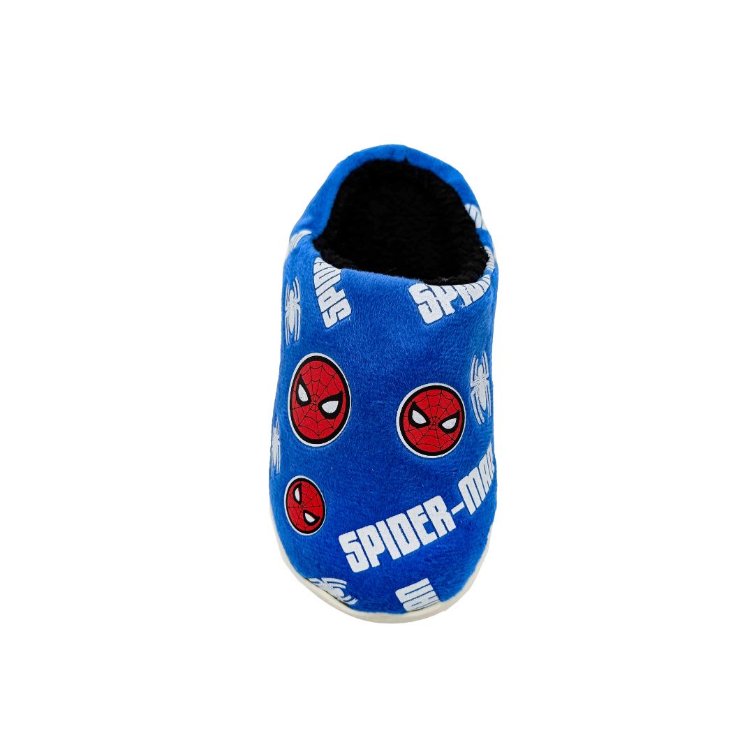 Pantuflas Niño Spiderman Azul2