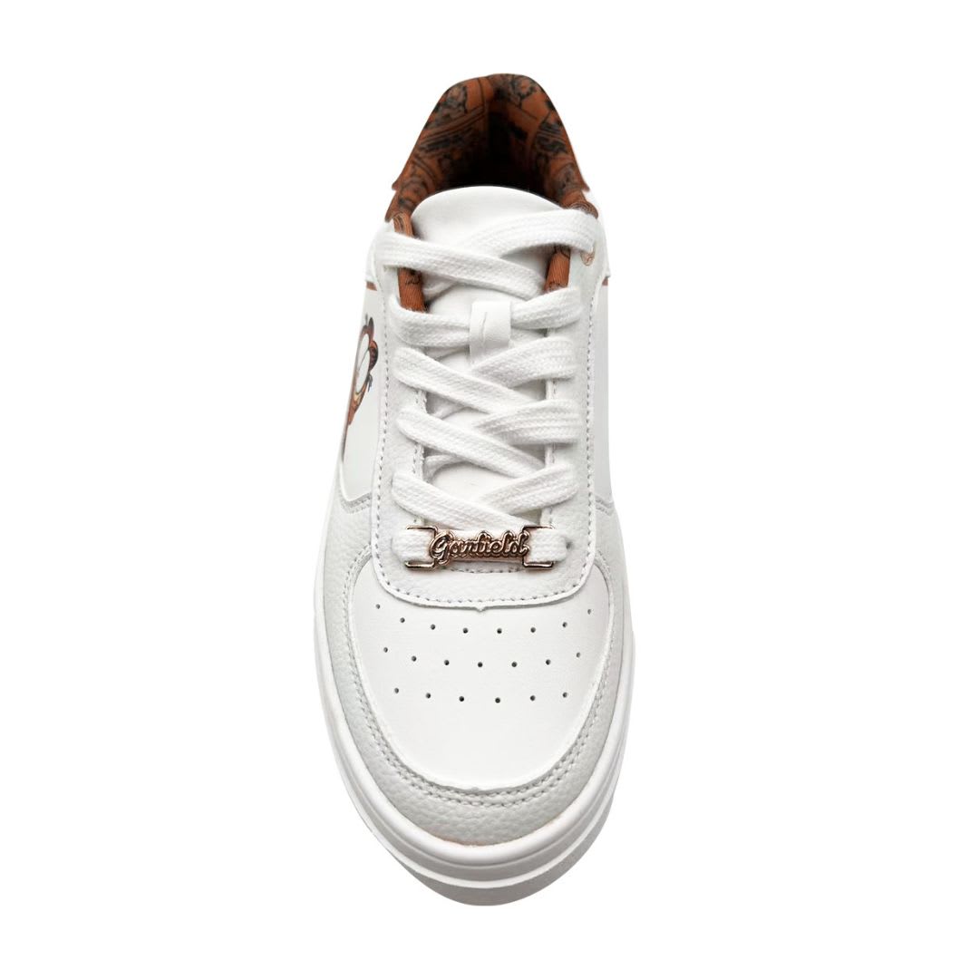 Zapatillas Mujer Garfield Casual Blanco4