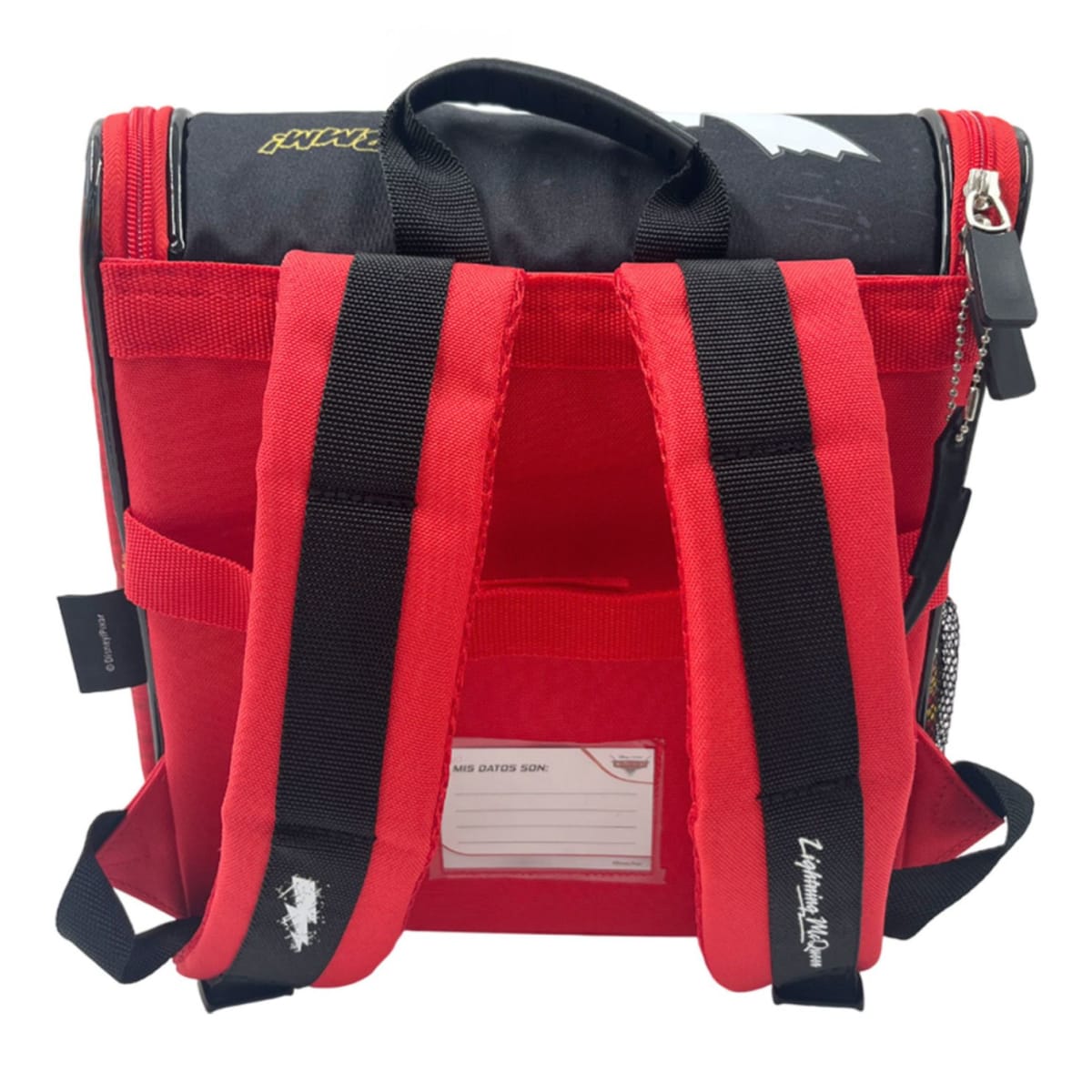 Lonchera Mochila Cars Negro3