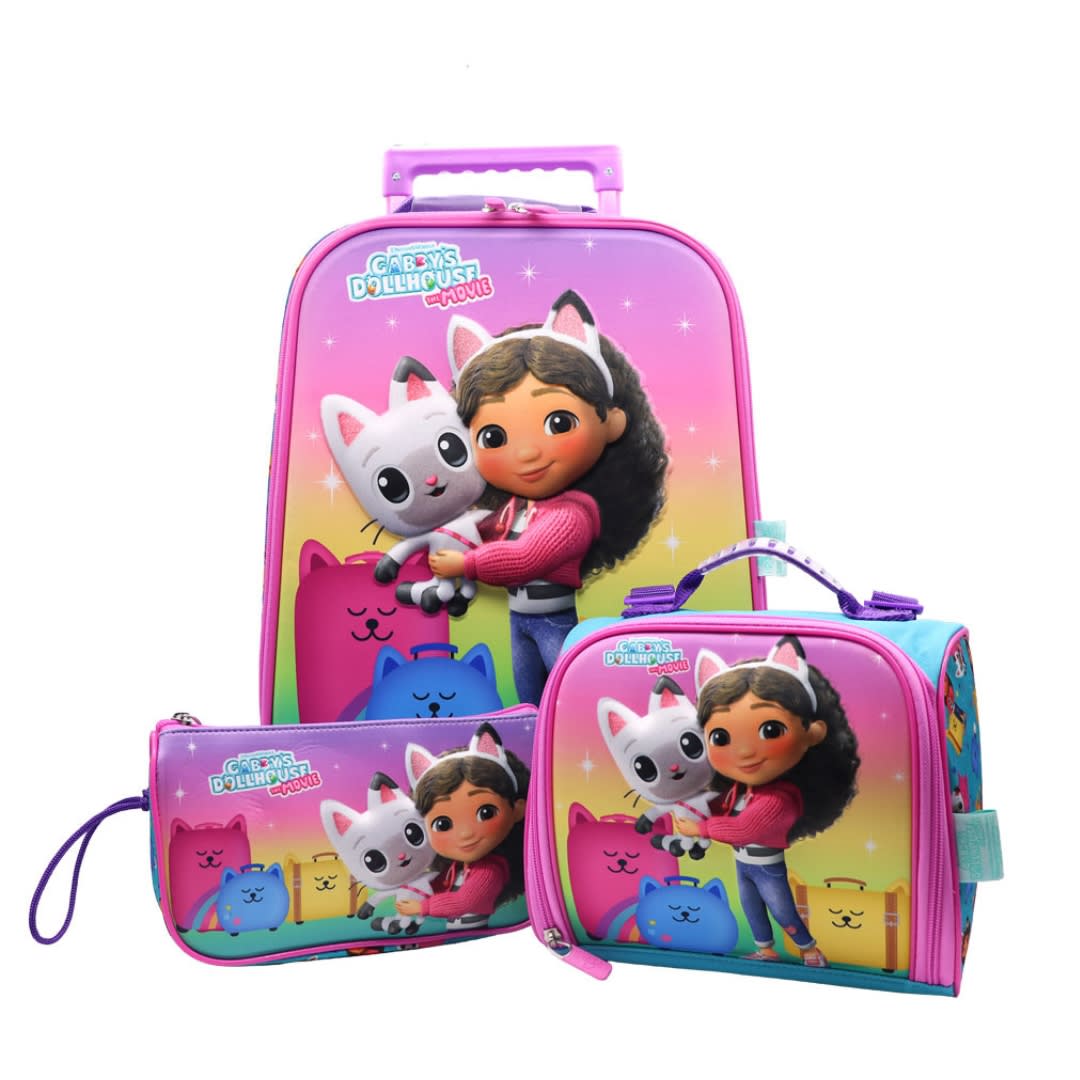 Pack Escolar Maleta Gabby Dollhouse Pandy Oficio 0