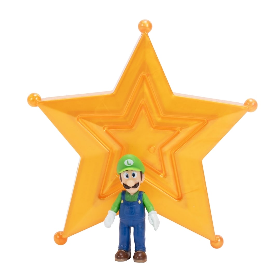 Figura Coleccionable Super Mario Galaxy Luigi 4 cm Nintendo3