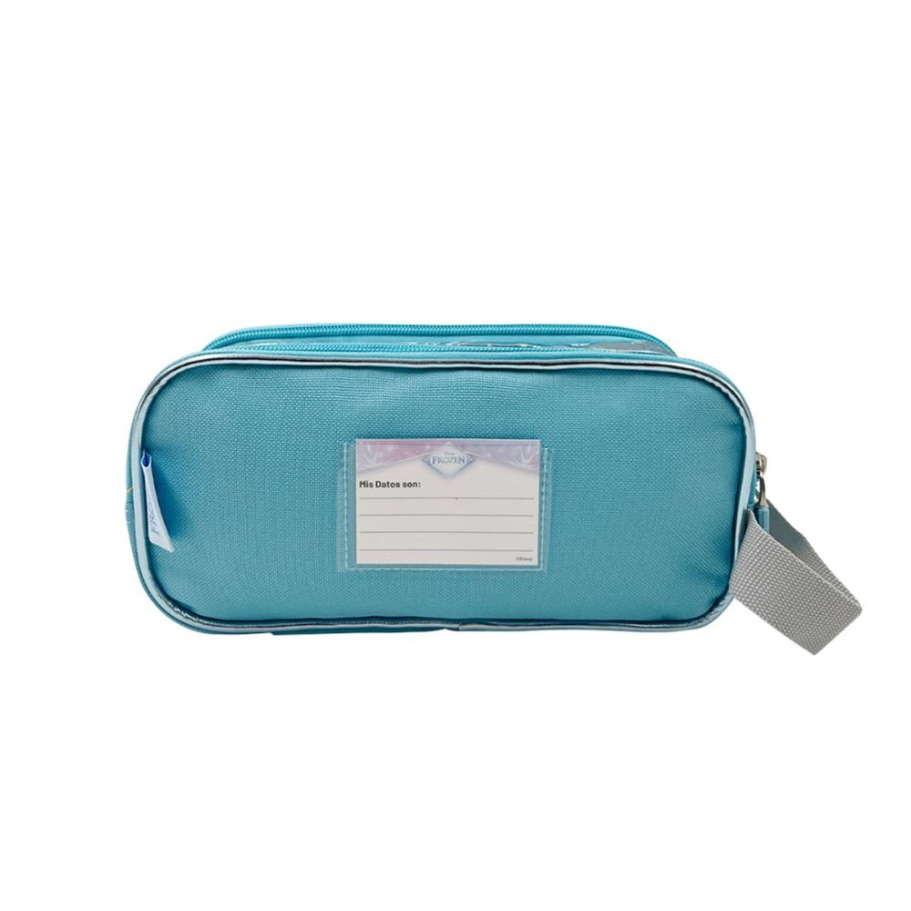 Cartuchera Escolar Frozen Celeste4