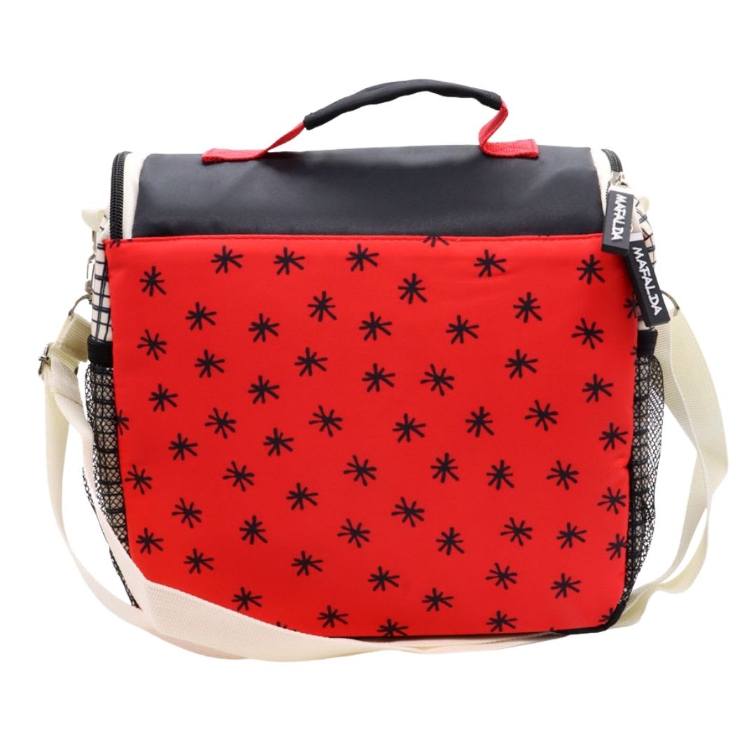 Pack Escolar Mochila Mafalda Rojo Oficio5