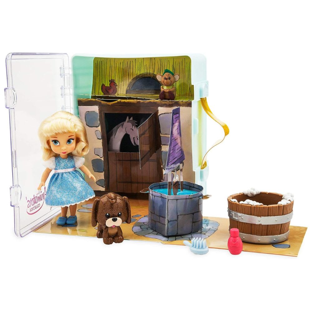 Muñeca Cenicienta Animator Disney Mini Playset3