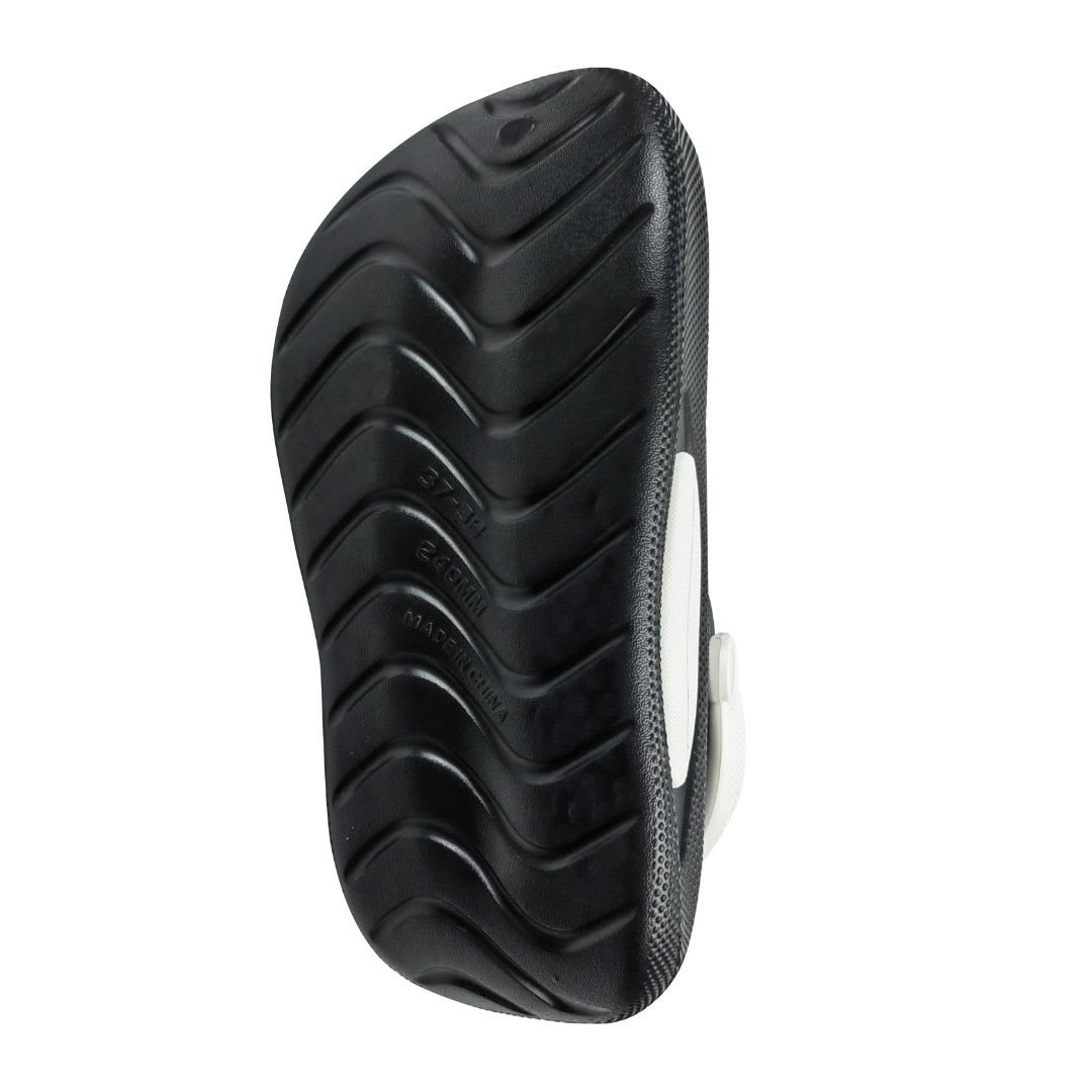 Sandalias Mujer Clog Casual Snoopy Negro4