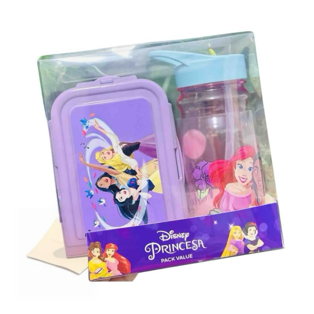 Pack Tomatodo y Taper Princesas Disney 500 ML1