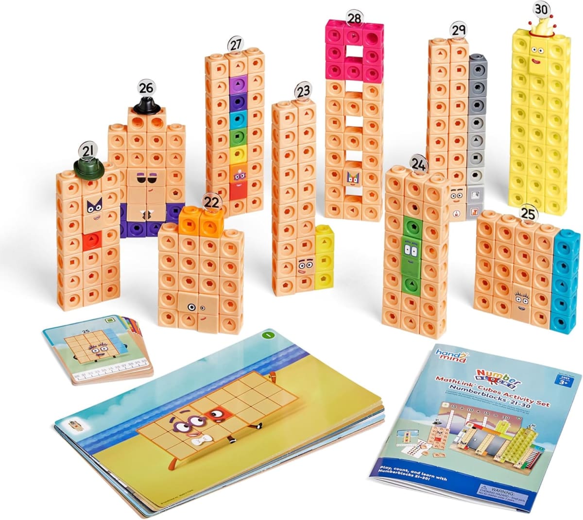 Numberblocks Set Didactico 21-30 Number Blocks2