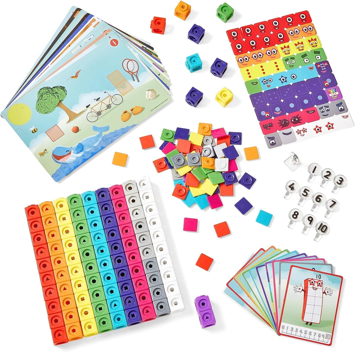 Numberblocks Set Didactico 1-10 Number Blocks2