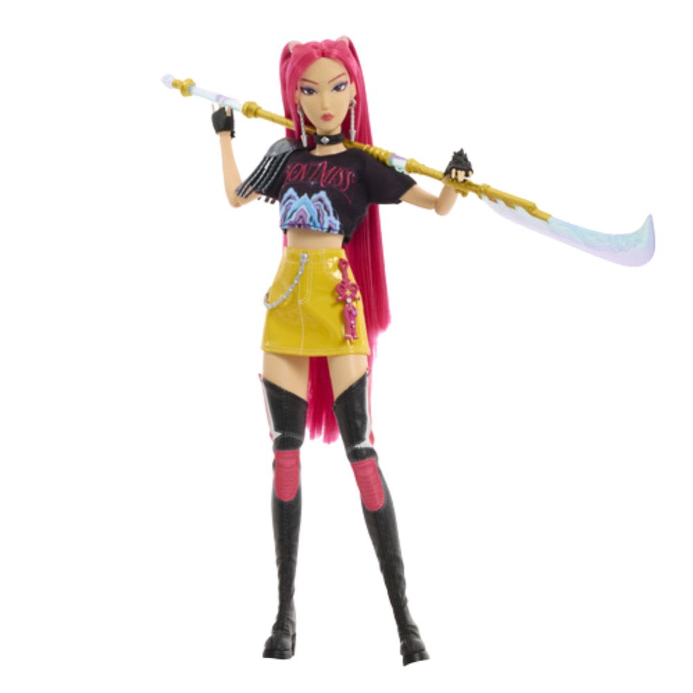 Muñeca Mira Huntrix Guerreras Kpop Demon Hunters Mattel3