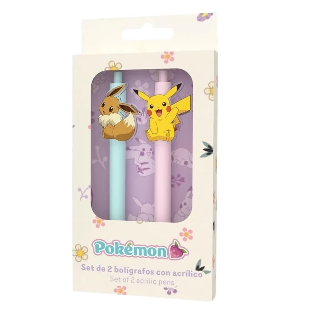 Set Escolar de Lapiceros Pokemon x23