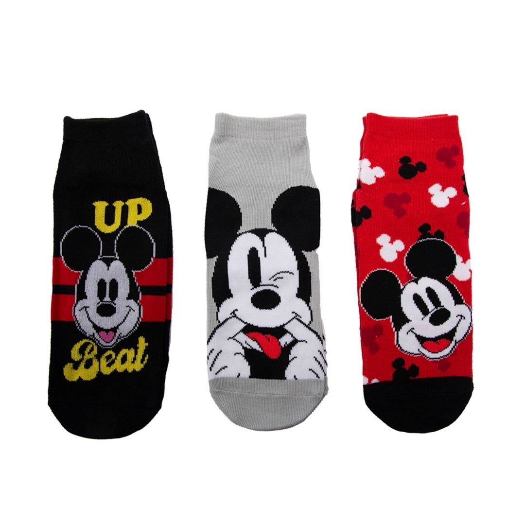 Medias Antideslizante Disney Mickey Mouse Tripack 0